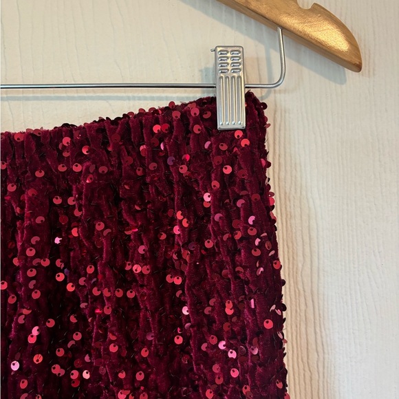 ✨ Handmade Sequin Pants High Waisted Palazzo - Picture 17 of 17